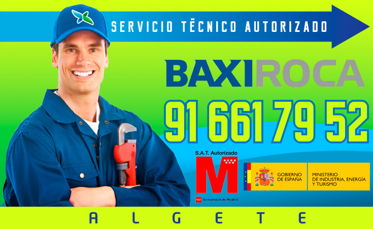 Servicio tecnico Calderas BaxiRoca Algete